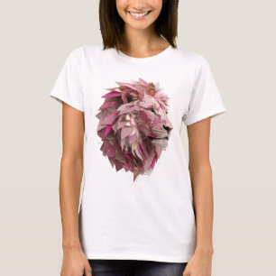 Fette Silver LÖWENKÖNIG Statement Design T-Shirt