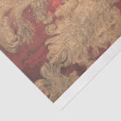 Fette Streifen, raffinierte Lady, Damask Patina Seidenpapier (Ausschnitt)