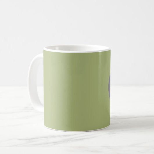 Fette Tabby-Katzen-Tasse Kaffeetasse (Vorderseite Links)