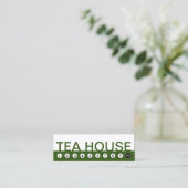 fette TEA HOUSE-Kundenbindung Treuekarte (Stehend Vorderseite)