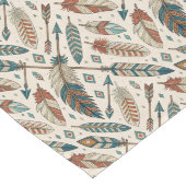 Fette Tribal Feathers Arrows Table Runner Decke (Ecke)