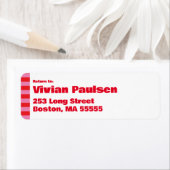 Fette Typografie, rosa und rote Hochzeit (Insitu)