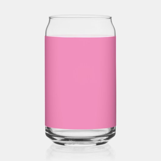 Fette Typografie Spaß Rosa Moderne Gastgeschenk Ho Dosenglas (Rückseite)