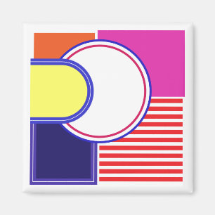 Fette und laute Farben. Magnet