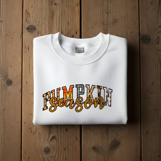 Fette Unizeitgeist-Pumpkin-Season-Herbstfarben Sweatshirt