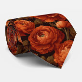 Fette Valentinsgeschenke für Ehemann Ranunculus Bl Krawatte (Gerollt)