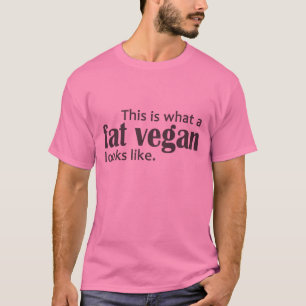 Fette Vegans (grau) T-Shirt
