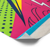 Fette Wanddekoration Poster (Ecke)