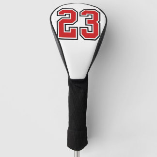 Fette Zahl 23 Golf Headcover