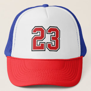 Fette Zahl 23  Truckerkappe