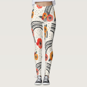 Fette Zitronenscheibenstreifen (2) Leggings