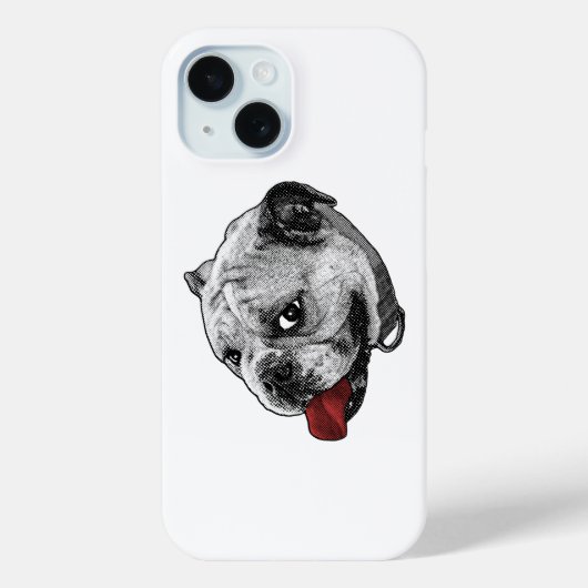 Fette Zungen-Technik Case-Mate iPhone Hülle (Rückseite)