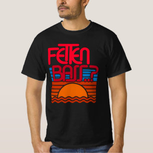 Fetten Bass - DJ - Spaßige Sprüche  Sprüchen T-Shirt