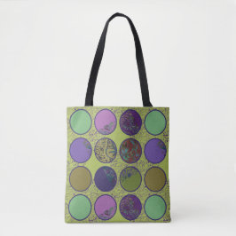Fetter abstrakter Kreis Tasche