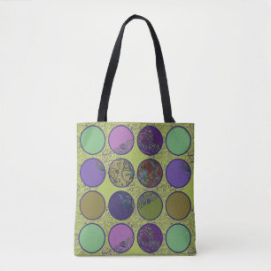 Fetter abstrakter Kreis Tasche