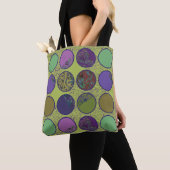 Fetter abstrakter Kreis Tasche (Von Nahem)