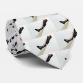 Fetter Albert-START DURCH DÜSENTRIEBWERKE blaue Krawatte (Gerollt)