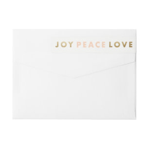 Fetter Buchstabe Feiertagsverpackung um