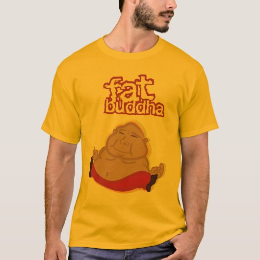 Fetter Buddha T-Shirt (Vorderseite)