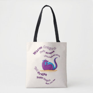 Fetter Drache Tasche