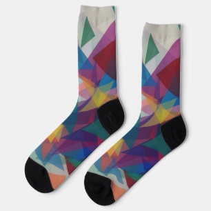 Fetter Dreieck Socken
