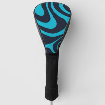 Fetter dynamischer abstrakter blauer Teal-Wirbel G