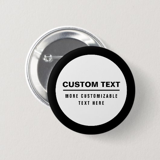 Fetter einfacher anpassbarer Textbaustein Button (Vorne & Hinten)