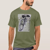 Fetter Fahrrad-Gebirgsfahrrad-T - Shirt (Vorderseite)