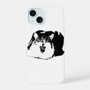 Fetter Fall, Katze Markierung iPhone 15 Hülle