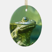 Fetter Frosch Keramik Ornament (Rechts)