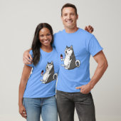 fetter Husky-Doge-Meme T-Shirt (Unisex)
