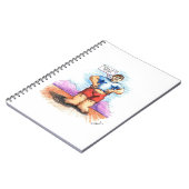 Fetter Junge Notizblock (Linke Seite)