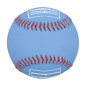Fetter Moderner 3 Anfangsbuchstaben Monogramm | Sa Baseball (Rückseite)