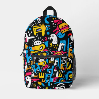 Fetter moderner Muster-Kinderrucksack für die Schu Bedruckter Rucksack