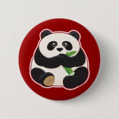 Fetter Panda Button (Vorderseite)