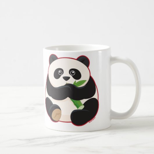 Fetter Panda Kaffeetasse (Rechts)