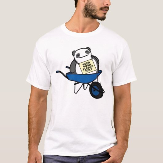fetter Panda T-Shirt (Vorderseite)