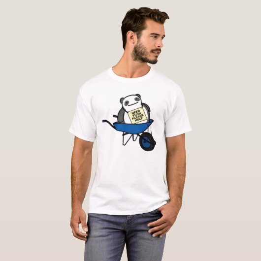 fetter Panda T-Shirt (Vorne ganz)