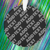 Fetter Retro-moderner Name oder Wortmuster Ornament