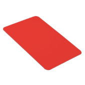 Fetter roter Vollton-Hintergrund Magnet (Rechte Seite)