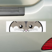 Fetter russischer zwergartiger Hamster Autoaufkleber (Auf Auto)