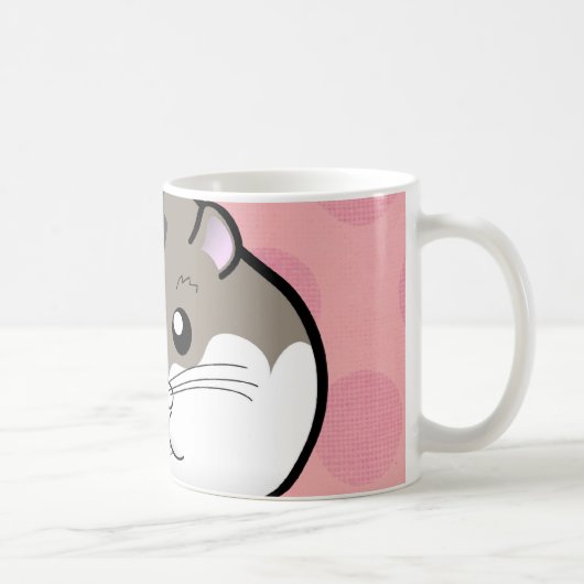 Fetter russischer zwergartiger Hamster Kaffeetasse (Rechts)