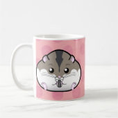 Fetter russischer zwergartiger Hamster Kaffeetasse (Links)