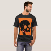 FETTER SCHÄDEL LACHEN T-Shirt (Vorne ganz)