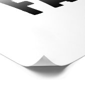 Fetter Stolz Poster (Ecke)