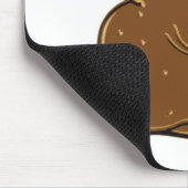 Fetter Trumpf Emoji kacken Mousepad (Ecke)