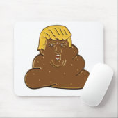 Fetter Trumpf Emoji kacken Mousepad (Mit Mouse)