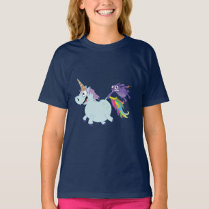 Fetter Unicorn rettet den Tag T-Shirt