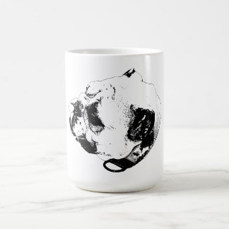 Fetter warmer Morgen Kaffeetasse