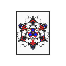Fettes abstraktes Mandala